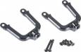 Aluminum Rear Shock Tower SCX10 Black (2)