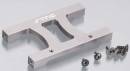 Aluminum Chassis H Brace SCX10 Gun Metal