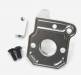 Mach Alum Transmission Back Plate Wraith Sil