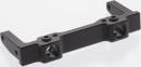 Aluminum Front Bumper Mount SCX10 Jeep Black