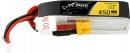 Tattu Li-Po 75C 11.1V 450mAh 3S1P XT30 Long