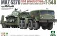 1/72 MAZ-537G w/ChMZAP-5247G Semi-Trailer Mid Prod & T-54B