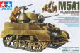 1/35 US Light Tank M5A1 w/4 Figures