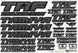 Sticker C Mirror Finish TRF