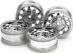 Buggy BBX Chrome Plated Wheels (26mm Width, Offset +2mm) (4)