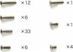 Titanium Screw Set M-05