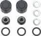 Hub Nuts For Dual Wheel Black (2)