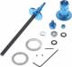 Carbon Rear Shaft w/Alum Diff Housing Set F104