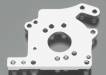 Aluminum Motor Plate Silver M05