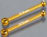 Drive Shaft Rear Aluminum 44mm Gold DETC410