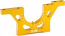 Bulkhead Fl/rr Aluminum Gold DETC410