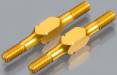 Turnbuckle Aluminum 3x28mm Gold DETC410 (2)