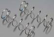 Shock Spring Rear Silver 97gf/mm Blue DNX408T