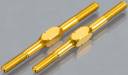 Turnbuckle Aluminum 3x43mm Gold DETC410 (2)