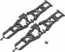 Suspension Arm F/R Type B Carbon 2 Pair