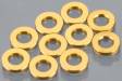 Spacer Aluminum 6x3x1mm Gold DETC410 (10)