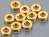 Spacer Aluminum 6x3x2mm Gold DETC410 (10)