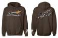 Durango Hoodie Chocolate Large