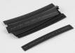 7.0mm Dia Heat Shrink Tubing Black 10cm (10)