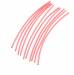 1.0mm Dia Heat Shrink Tubing Red 10cm (10)