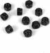 M3 Locknuts Black (10)