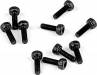 M2x6mm Cap Head Screws (Black) (10)