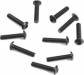 M3X14mm Button Head Screws - Black 10pc