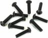 M4X16mm Button Head Screws - Black 10pc