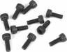 M3X8mm Cap Head Screws - Black 10pc