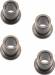 Spindle Bushings (4pc) Aluminum Hard Ano EB48