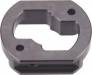 Motor Mount Insert Aluminum Gun Metal Anodized Lightened