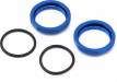 Aluminum Shock Adjustment Nut Set (Blue) (2)