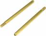 Shock Shafts (rear steel tini Coated 2pcs) ET410