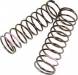 LF Shock Spring Set (Front 1.6X11.0 75mm Pink)