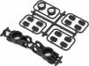 NB48/EB48 2.1 Rear Hubs & Bearing Spacers (2) (+/- 2mm)
