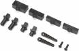 Carbon Tab Battery Mount Set 22X-4