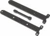 Carbon Chassis Brace Supports 1.5 & 3.5mm 22X-4