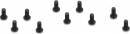 Button Head Screws M2.5 X 8mm (10)