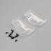 Low Front Wing Clear w/Mount (2)