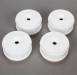 1/8 Buggy Dish Wheel White (4) 8IGHT Buggy 3.0