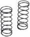 Front Shock Spring 4.1 Rate Black 22T