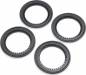 Beadlock Rings Snap In Black (4) LMT 2.0