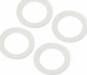 Beadlock Rings Snap In White (4) LMT 2.0