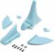 Replacement Fin Set Megalodon Mini LMT