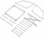 Top Wing Mount Set White 22S Sprint