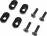 Engine Mount Insert & Screws 20T Black (4) DBXL 2.0