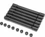 TTLMT Crossbar & Spacer Cab Section Alum Black (6)