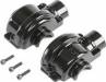 Aluminum Diff Case Black LST/2 3XL-E