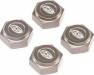 Capped Wheel Nut 17mm LST 3XL-E
