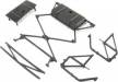 Rear Body Mount Bar L&R X-Bar Super Baja Rey